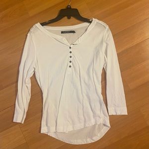 Ralph Lauren 3/4 sleeve cotton top